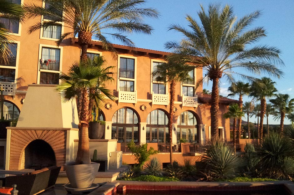 COMMERCIAL Exterior - Photograpphy for sales brochure for local commercial property realtor. Lake Las Vegas, AZ. Adjusted exposure and color.